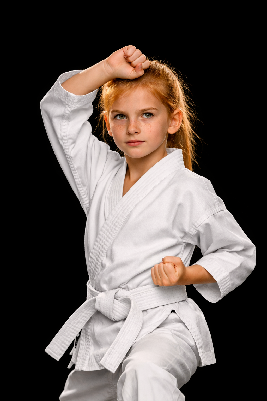 Kids martial arts student