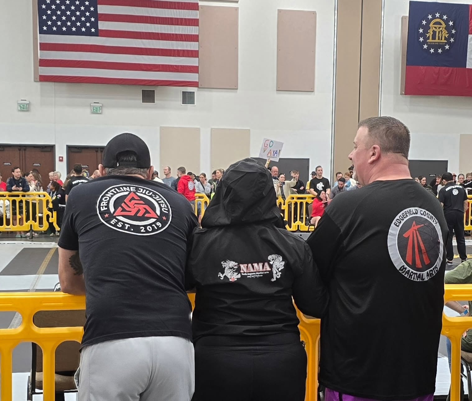 Edgefield County Martial Arts team at a recent martial arts tournament